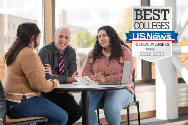 Our Achievement - Best Colleges by U.S. News. Regional Universities Midwest 2022-2023.