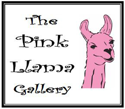 Pink Llama Gallery logo